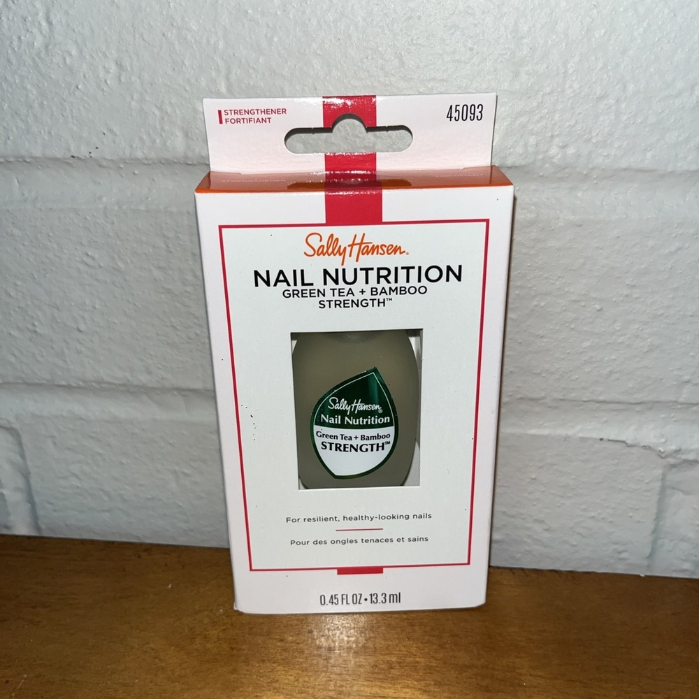Sally Hansen Nail Nutrition Green Tea & Bamboo Strength HTF Discontinued